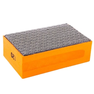 Houba brusná diamant, zrnitost 120, 90x55mm